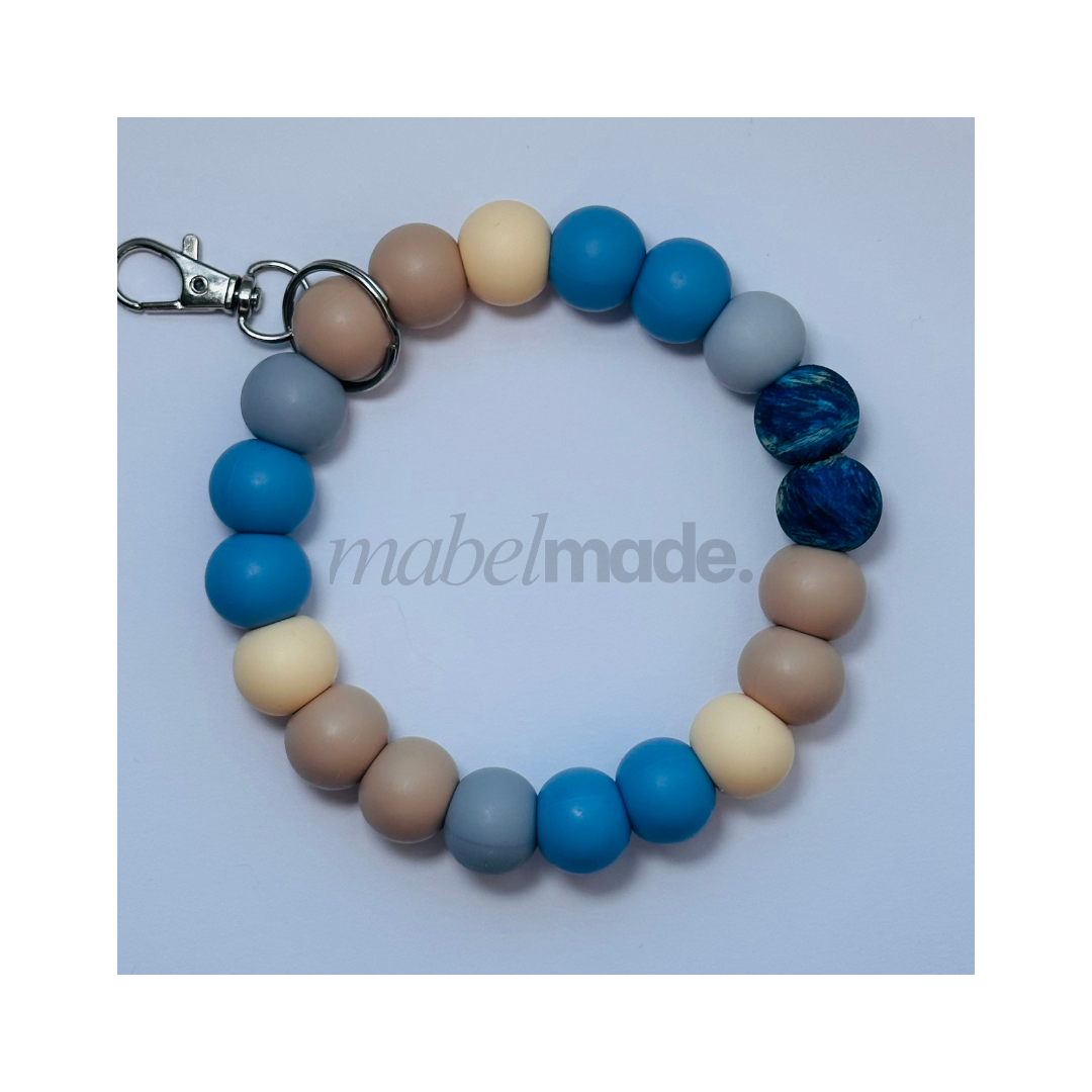 Shoreline | Wristlet Keychain