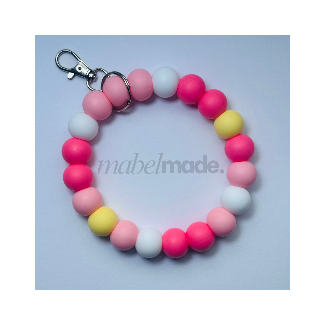 Cherry Blossom Dream | Wristlet Keychain