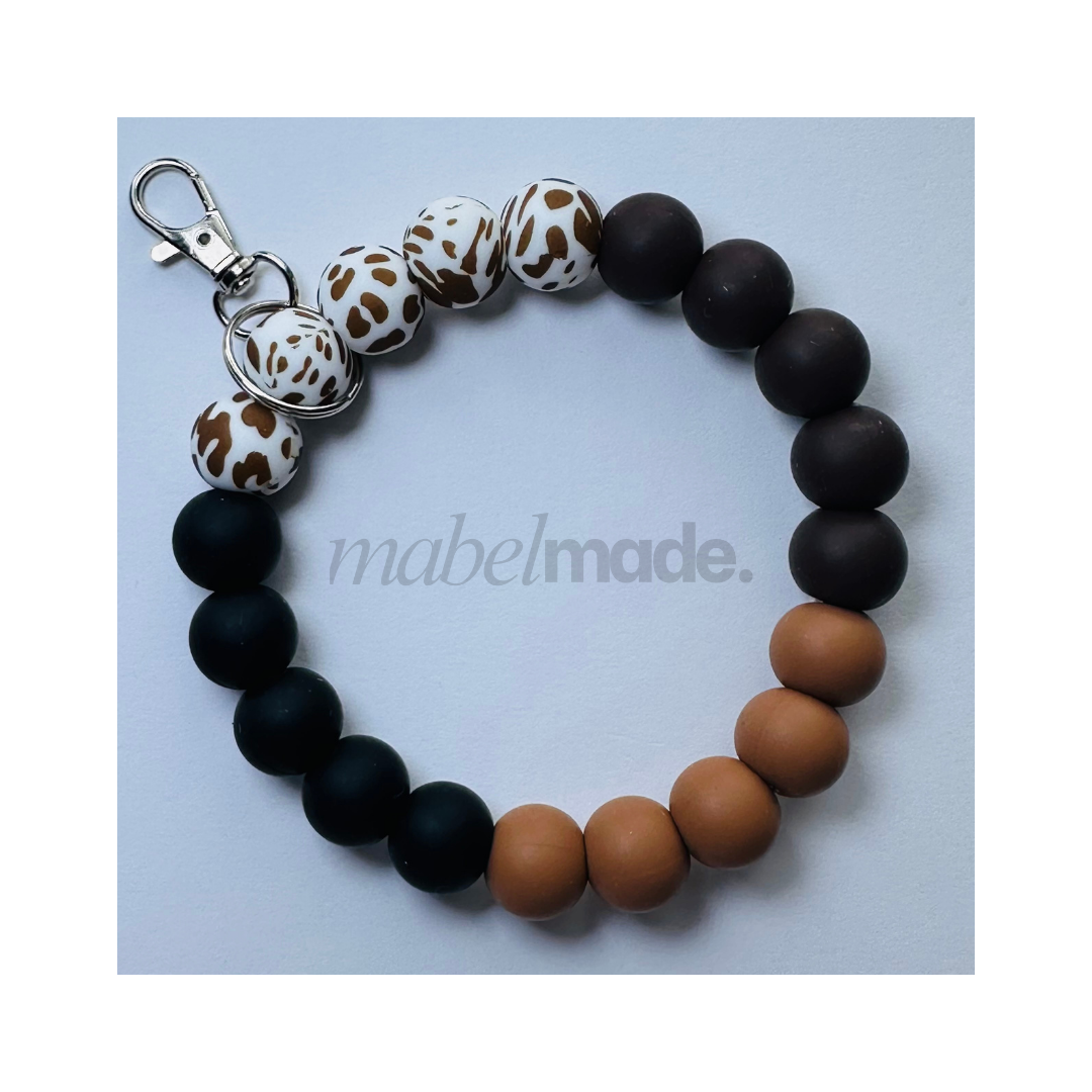 Cocoa Ranch | Silicone Wristlet