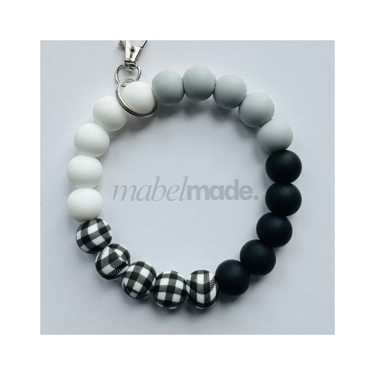 Urban Check | Silicone Wristlet