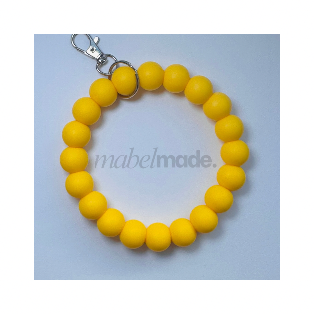 Solid Colour | Wristlet Keychain