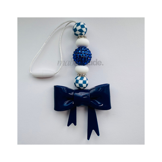 Car Charm | Blue Navy | Silicone Car Charm