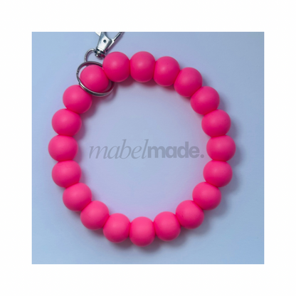 Solid Colour | Wristlet Keychain